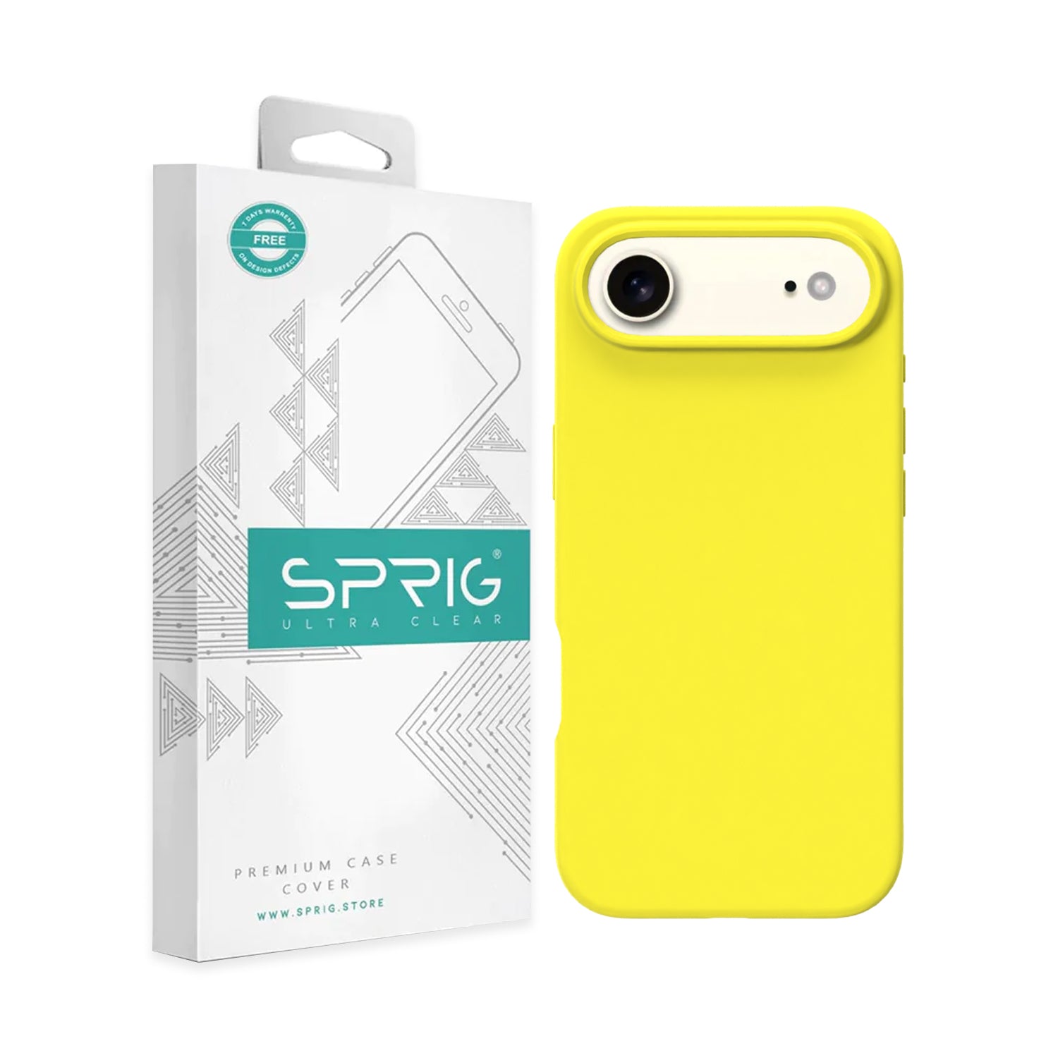 SilkMag (Liquid Silicone Magsafe)-Shining Yellow