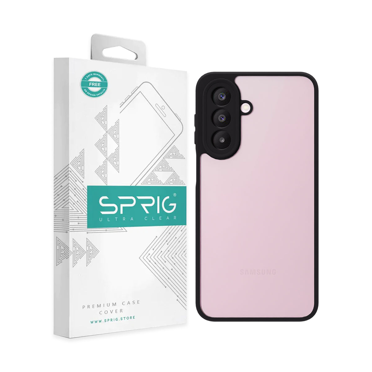 EdgeTone (TPU PC)-Black Transparent
