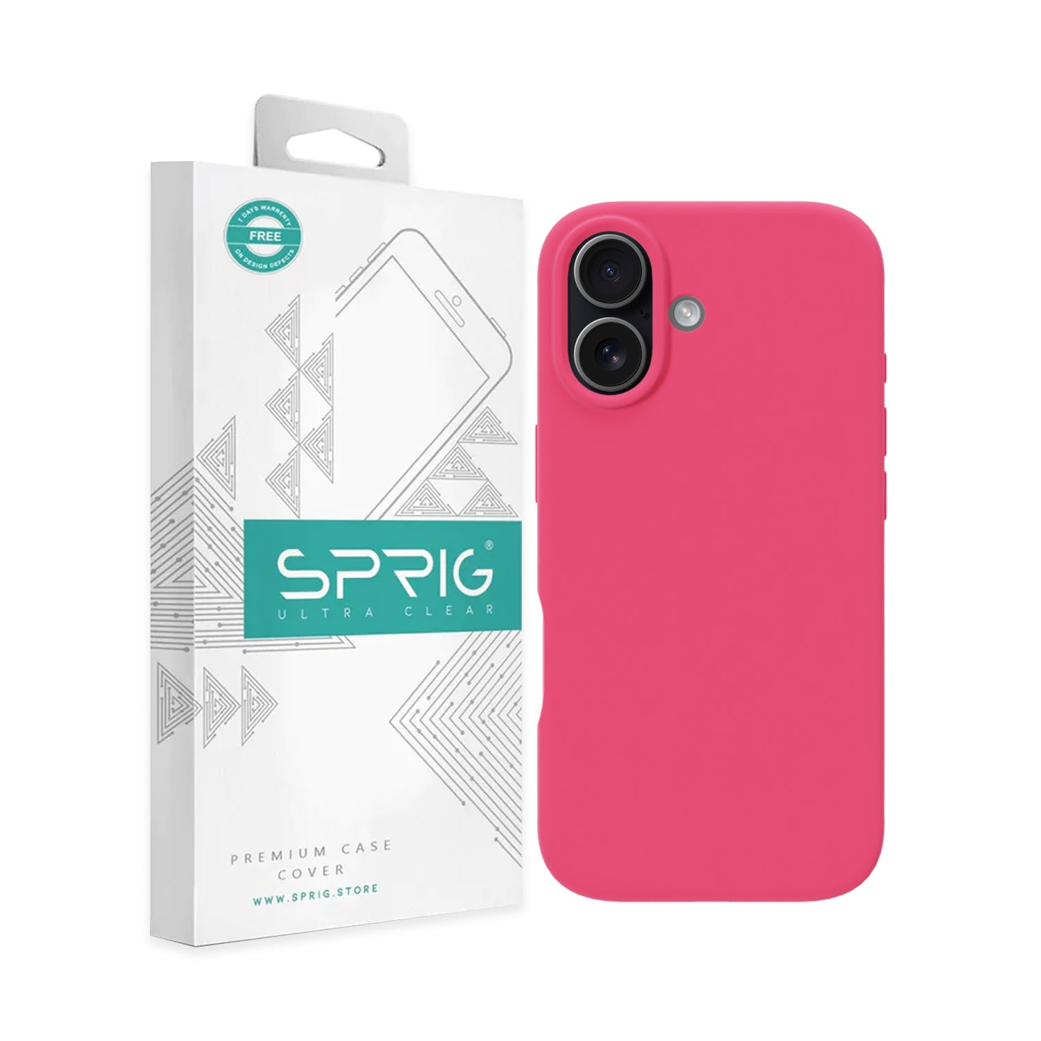 SilkMag (Liquid Silicone Magsafe)-Light Red