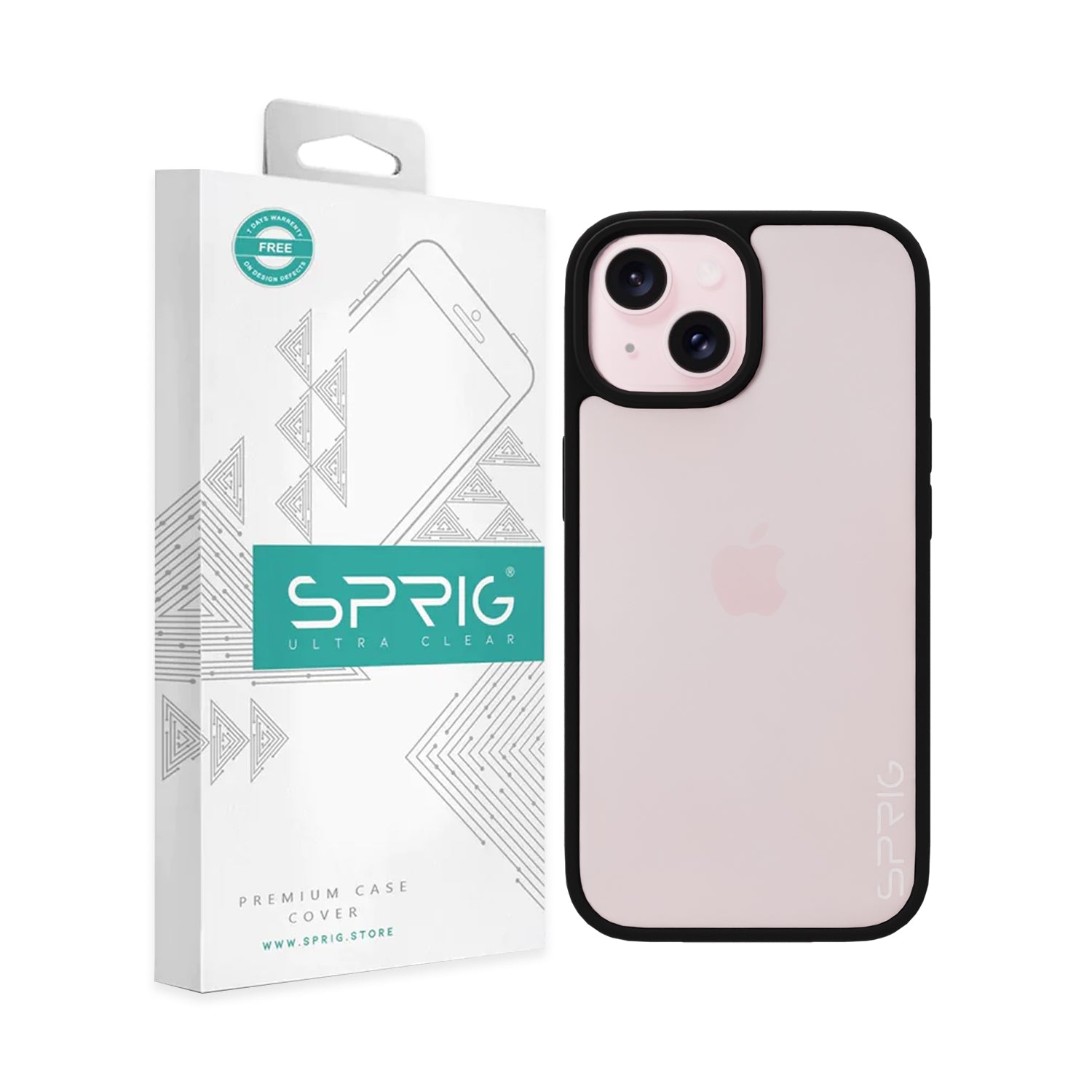 iPhone 15 Wraps (Back Cover Case) - Sprig