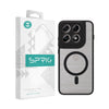 EdgeMag (TPU PC Magsafe)-Black Transparent