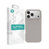 Prime Leather Mag (PU Leather Magsafe)-Cream Grey