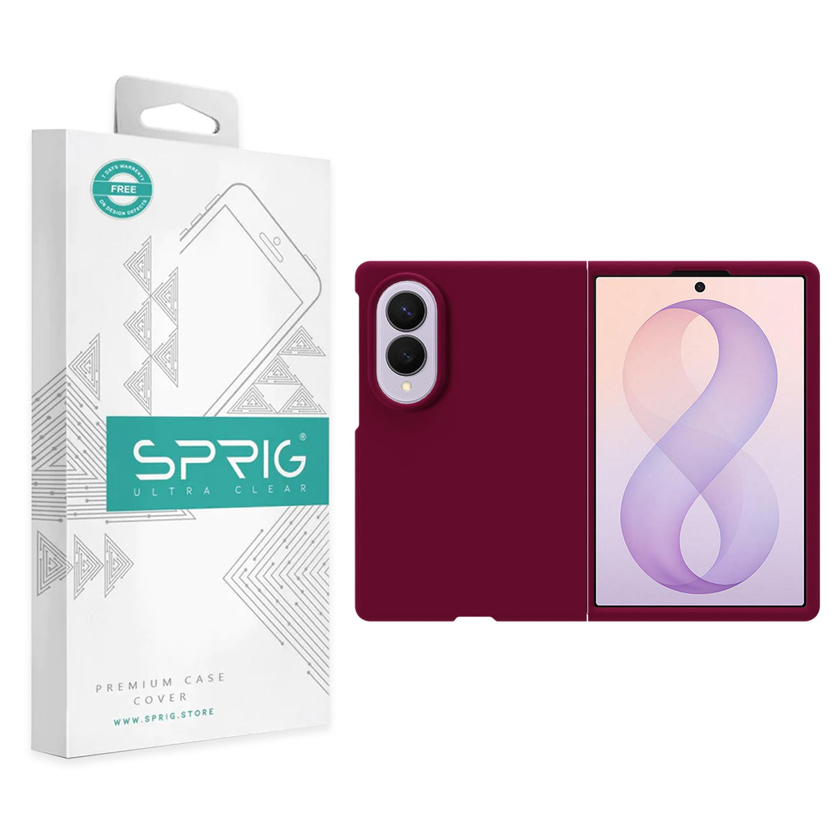 SilkMag (Liquid Silicone Magsafe)-Plum Red