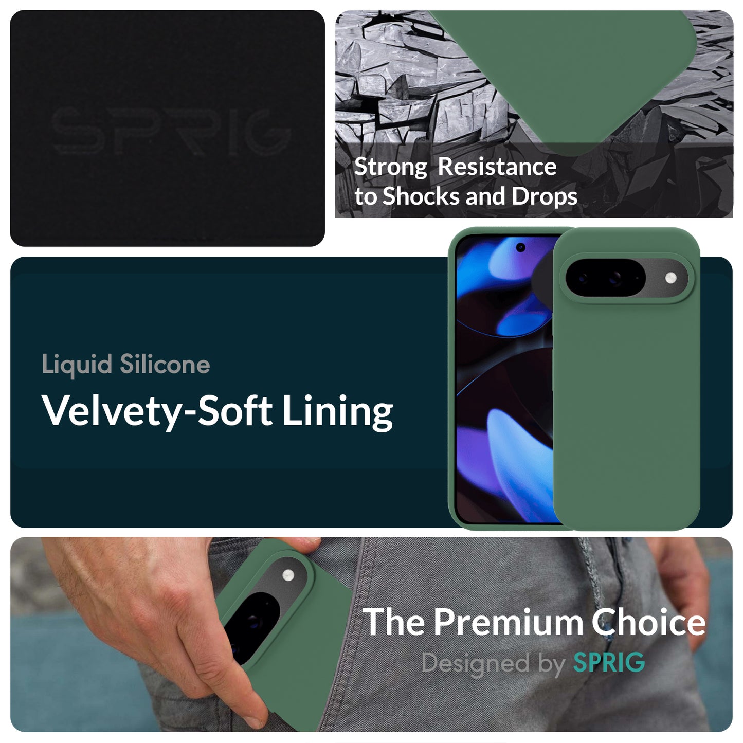 SilkMag-Forest Green