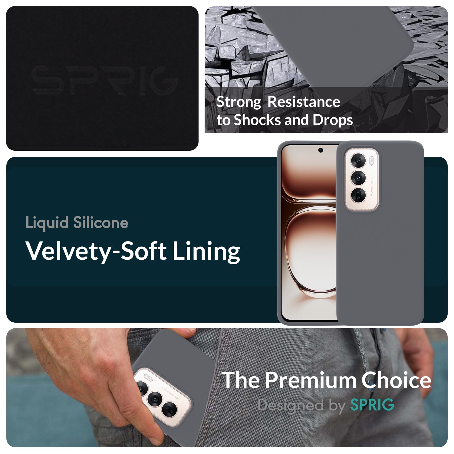 SilkTone (Liquid Silicone)-Dark Grey