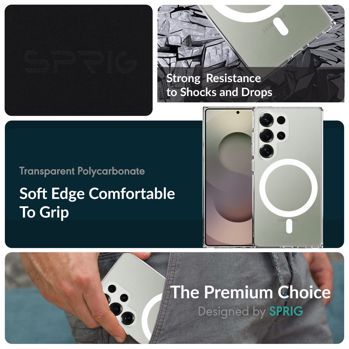 PureCrystal Mag-Transparent