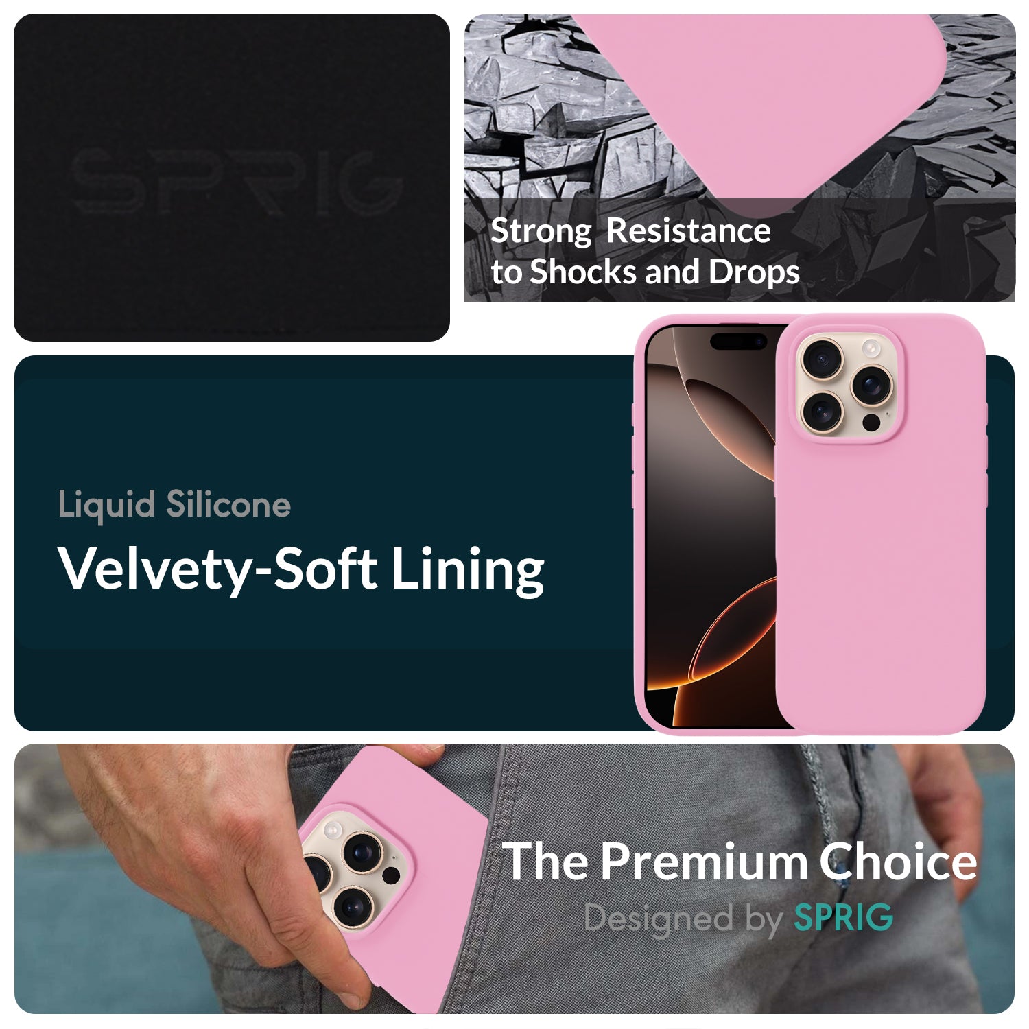 Liquid Silicone Magsafe-Rose Pink