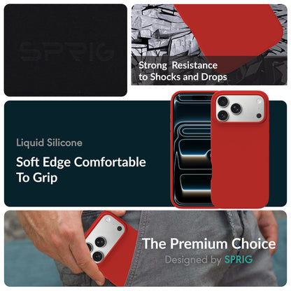 SilkMag (Liquid Silicone Magsafe)-Red
