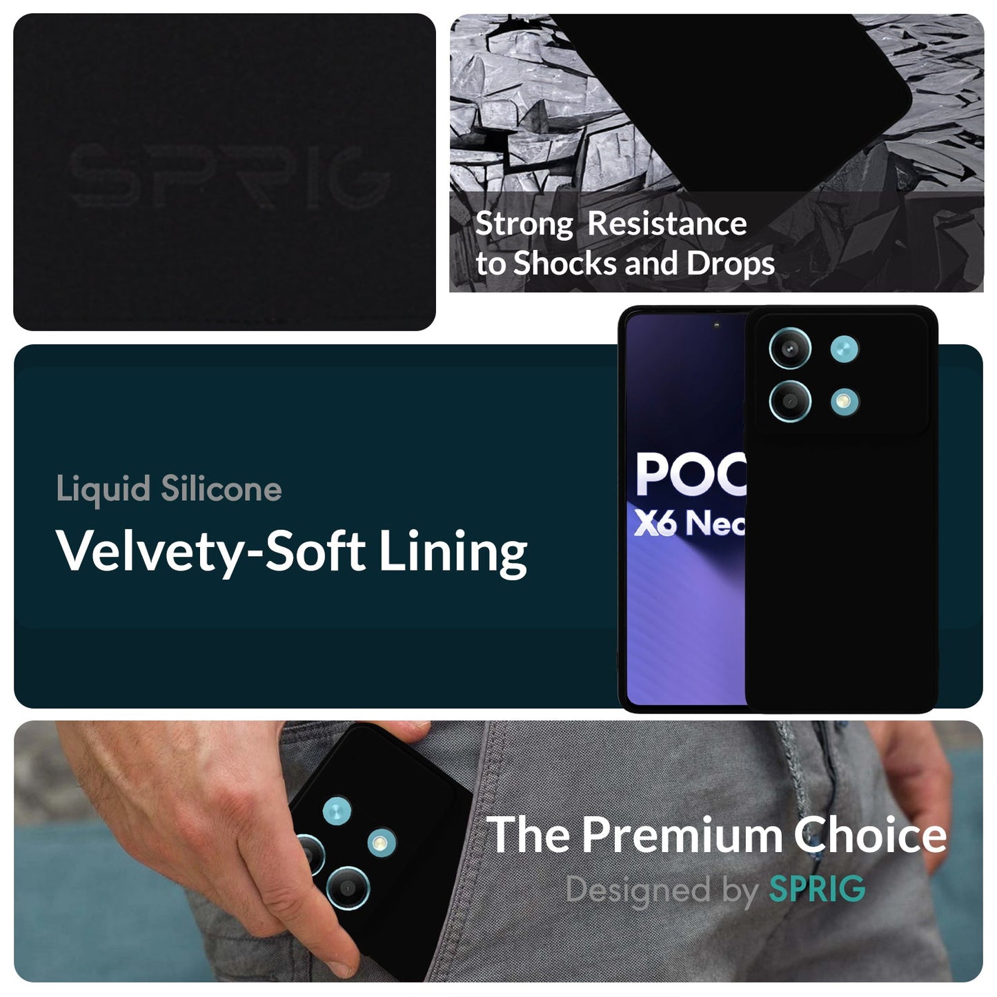 Poco X6 Neo 5G Back Cover Case