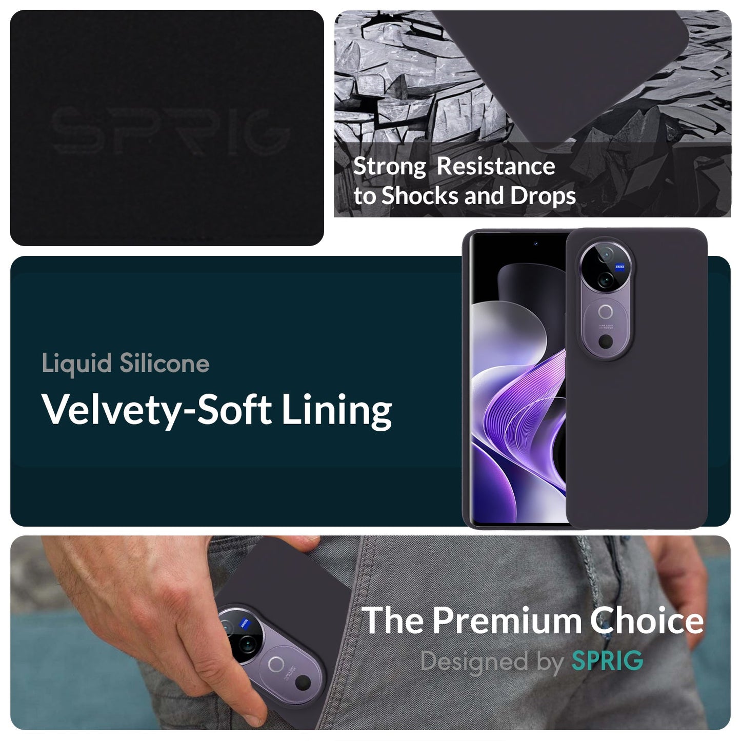 SilkTone (Liquid Silicone)-Charcoal Grey