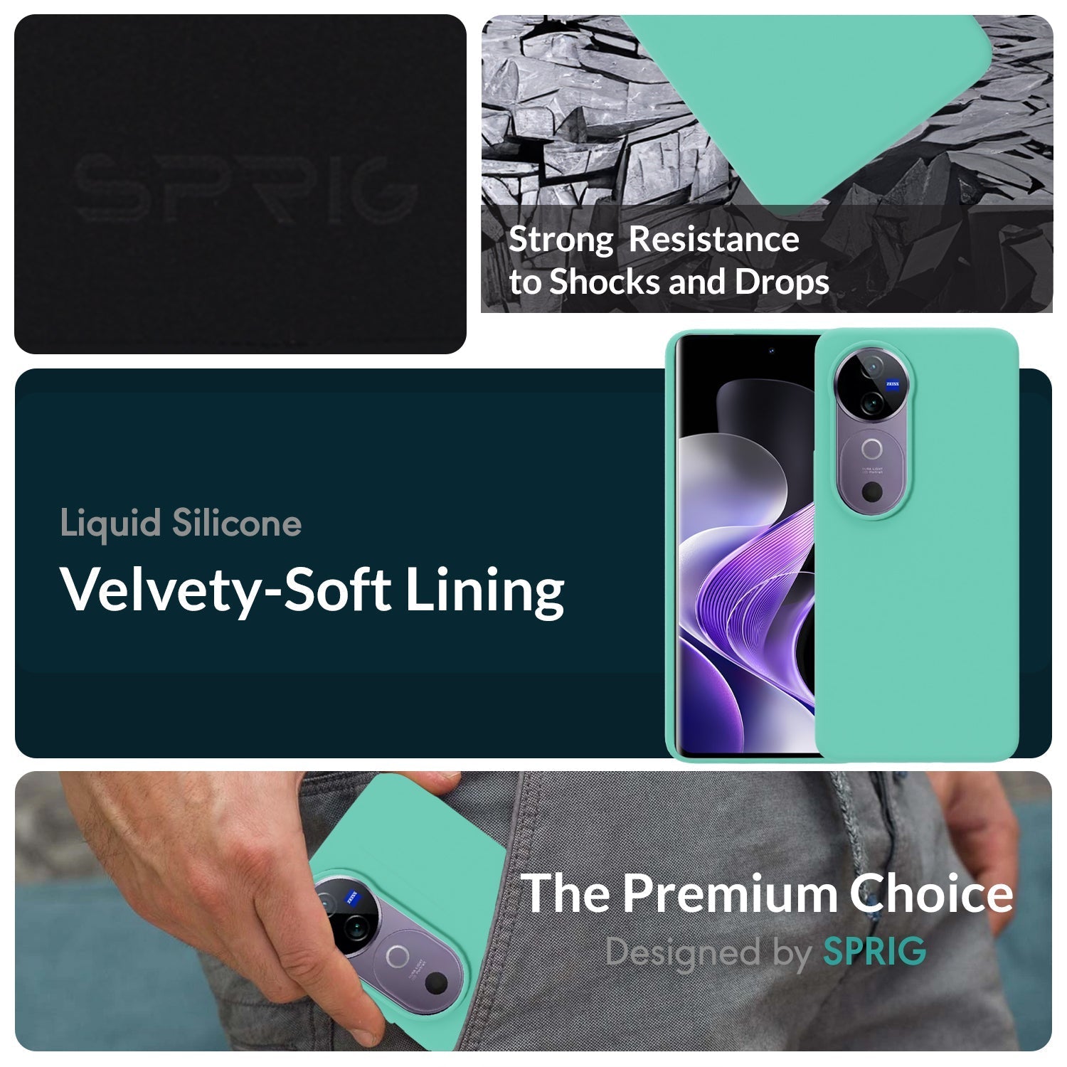 SilkTone-Turquoise Blue