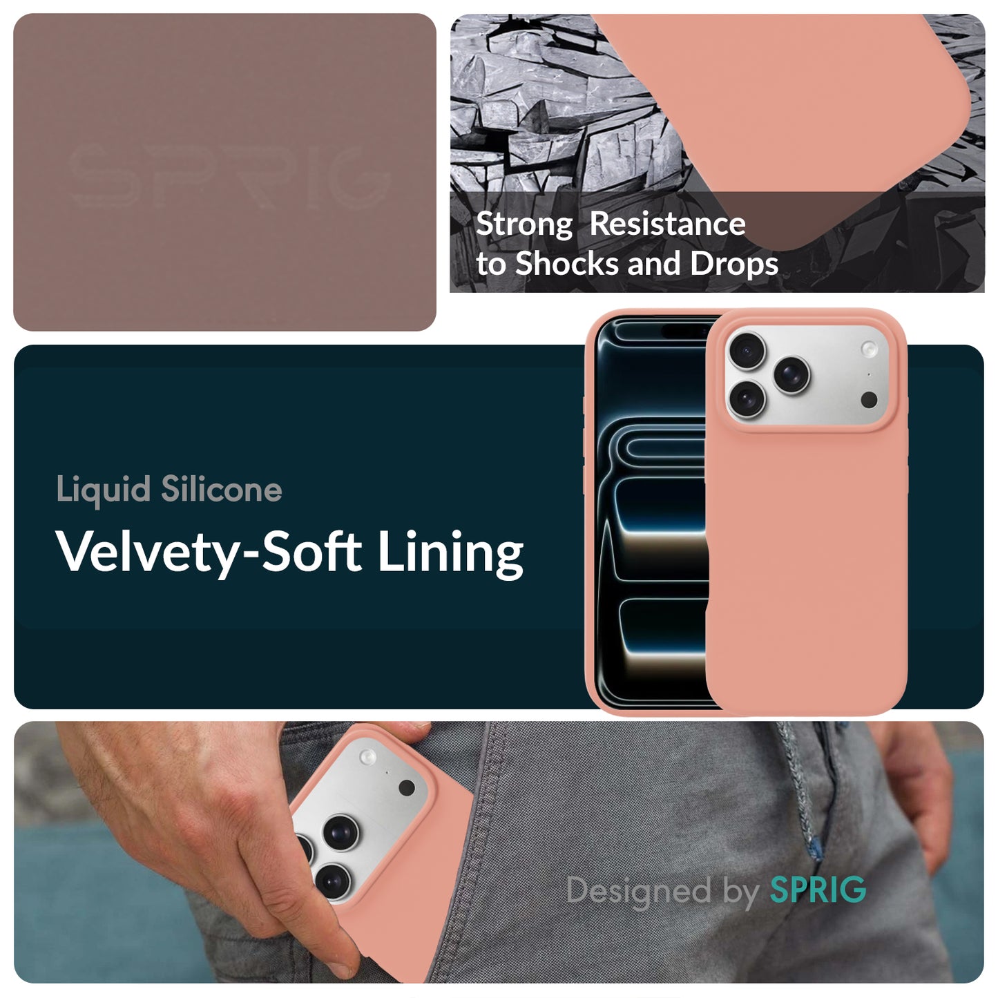 SilkMag (Liquid Silicone Magsafe)-Cosmic Orange