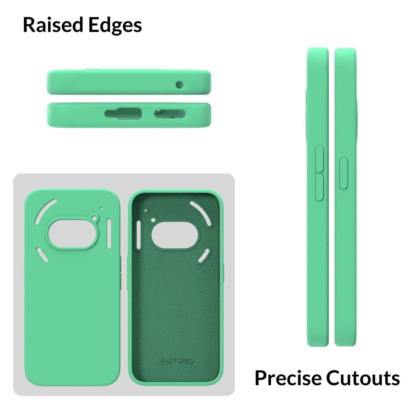 Liquid Silicone-Pastel Green