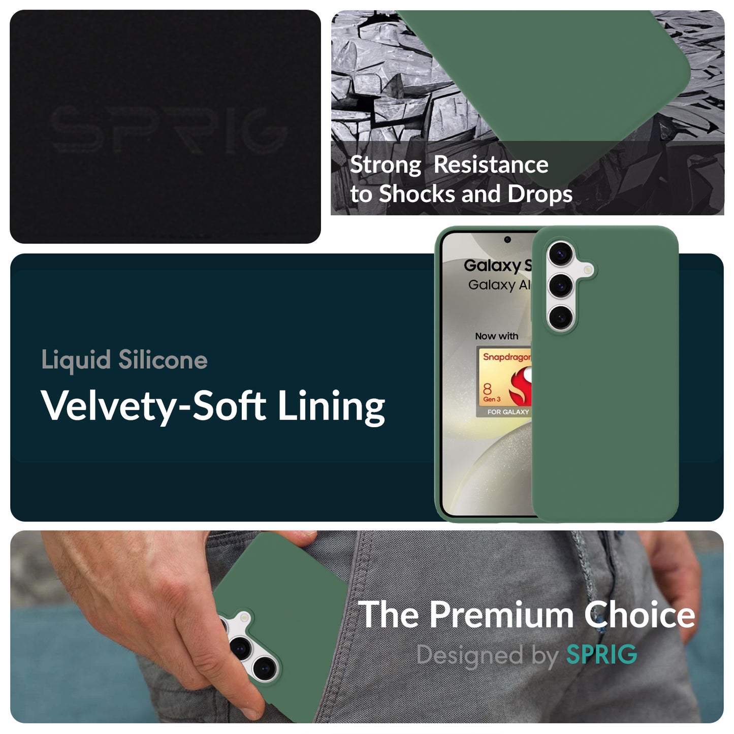 SilkMag-Forest Green