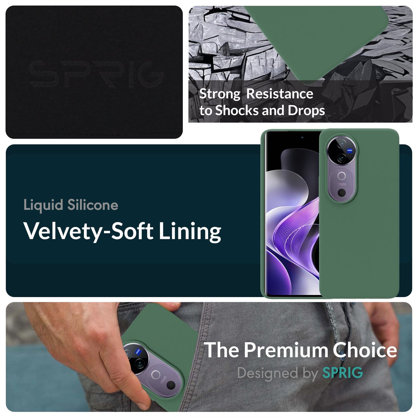 SilkTone (Liquid Silicone)-Forest Green