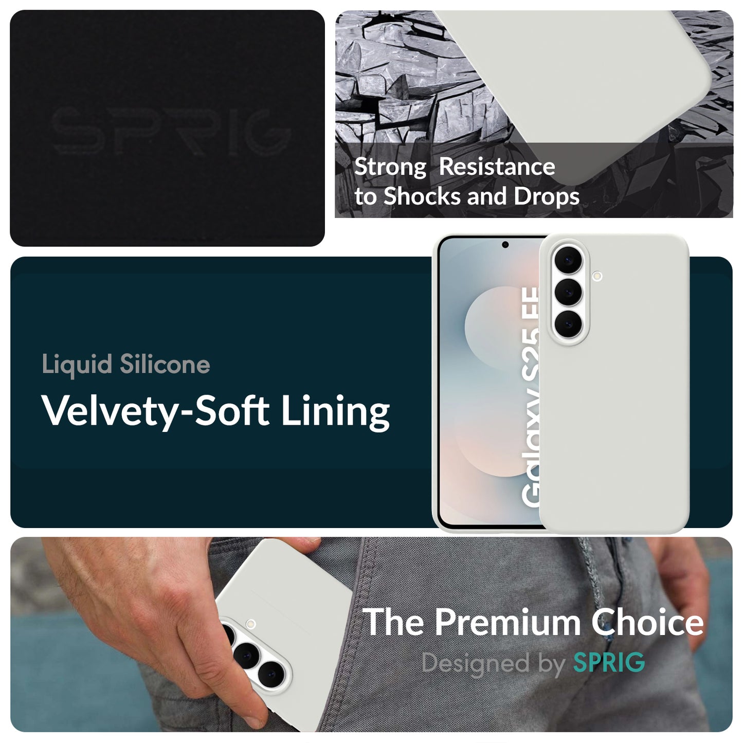 SilkMag (Liquid Silicon Magsafe)-Light Grey