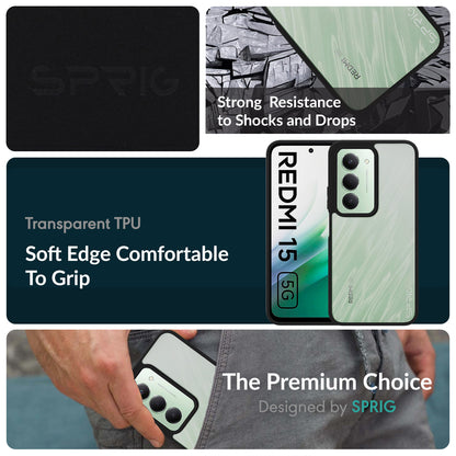 EdgeTone (TPU PC)-Black Transparent-OC