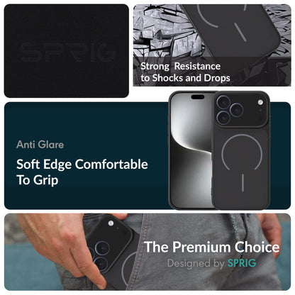 AntiGlareMag (PC Magsafe)-Black