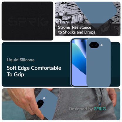SilkTone (Liquid Silicone Magsafe)-Denim Blue