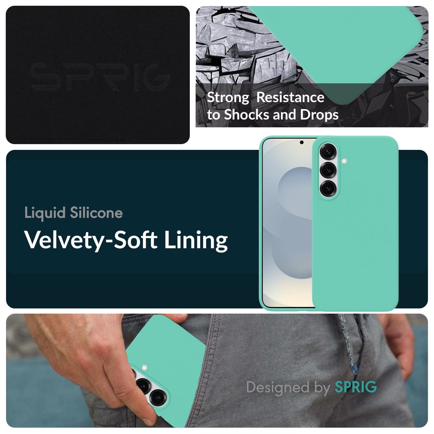 SilkTone-Turquoise Blue