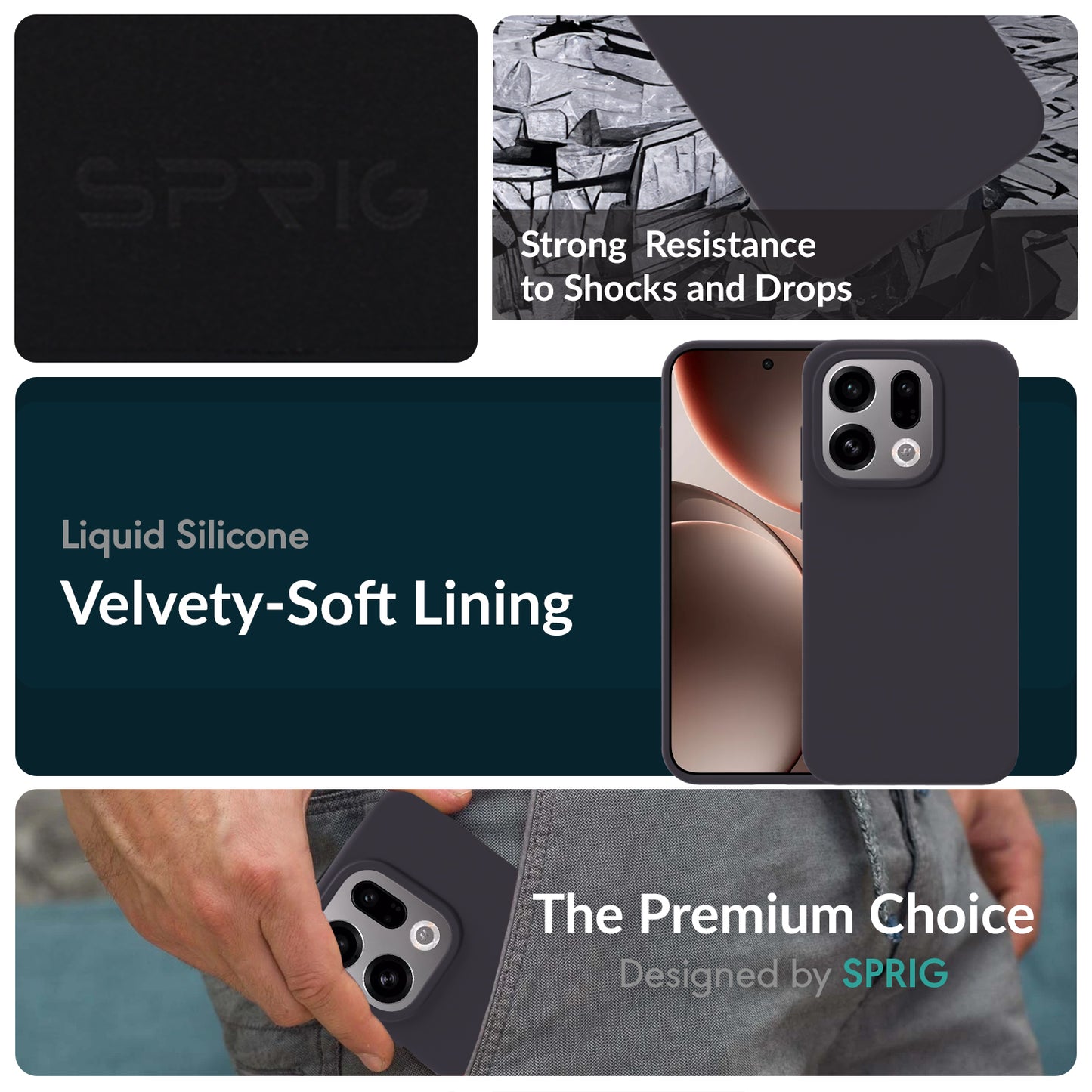 SilkTone (Liquid Silicone)-Charcoal Grey