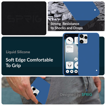 SilkTone (Liquid Silicon)-Navy Blue