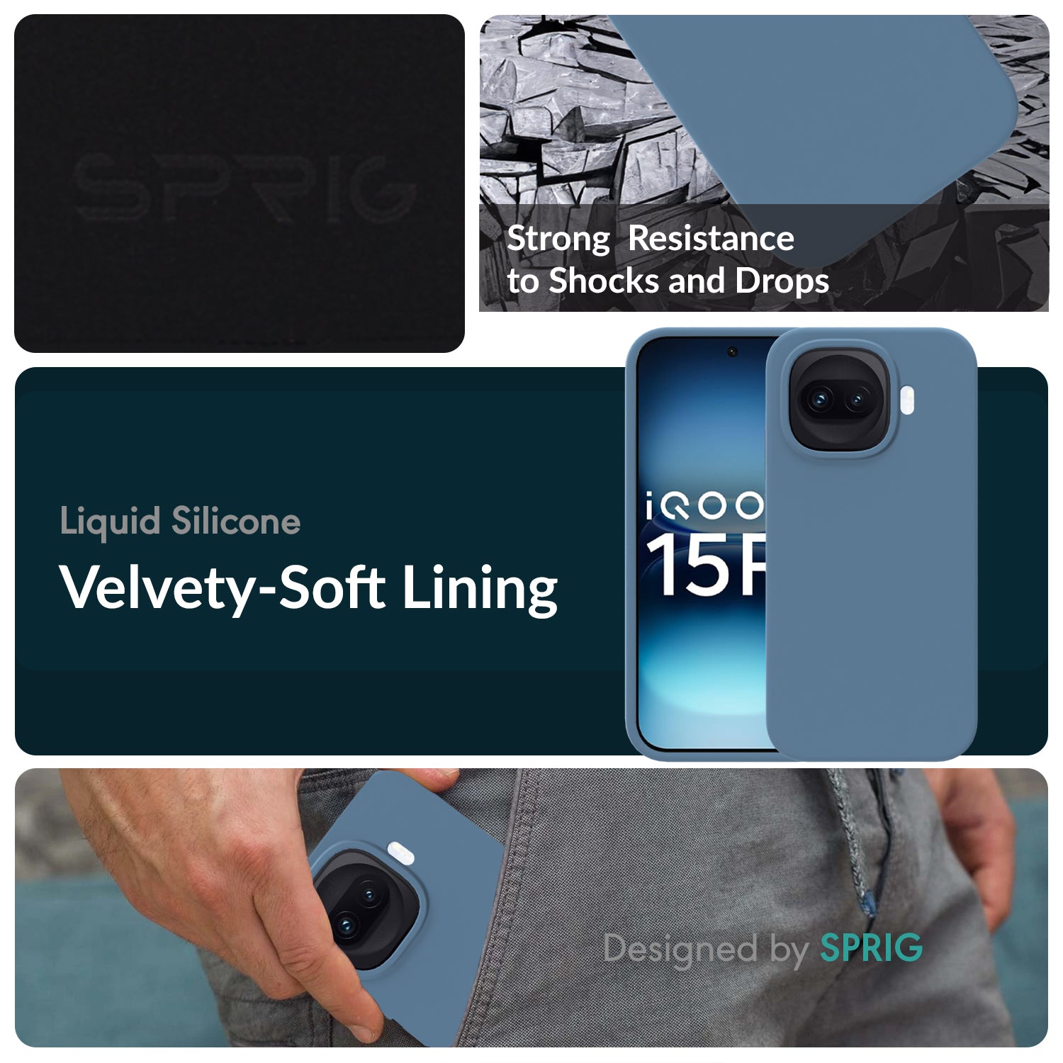 SilkTone (Liquid Silicone)-Denim Blue