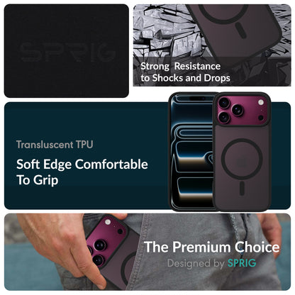 MistMag (Translucent Magsafe)-Black