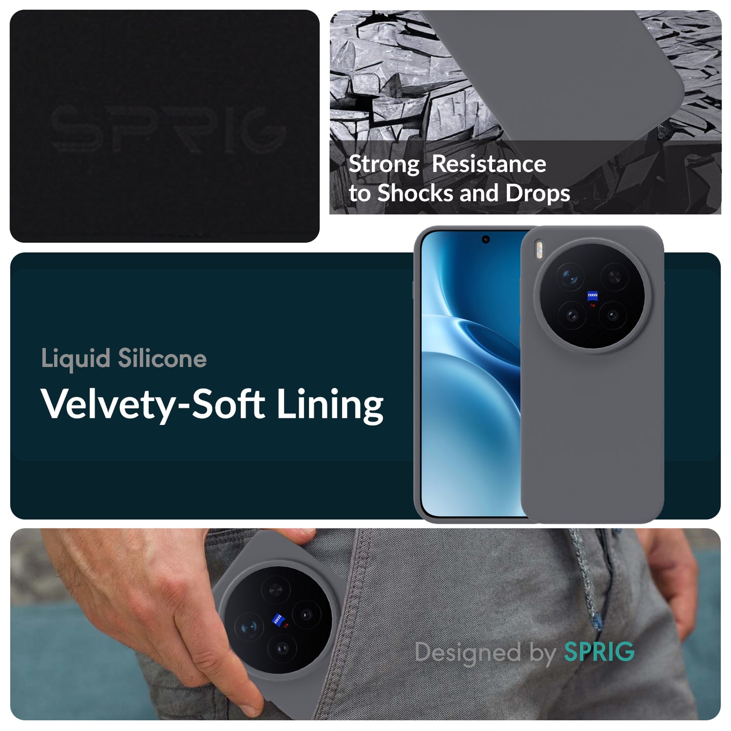 SilkTone (Liquid Silicone)-Dark Grey
