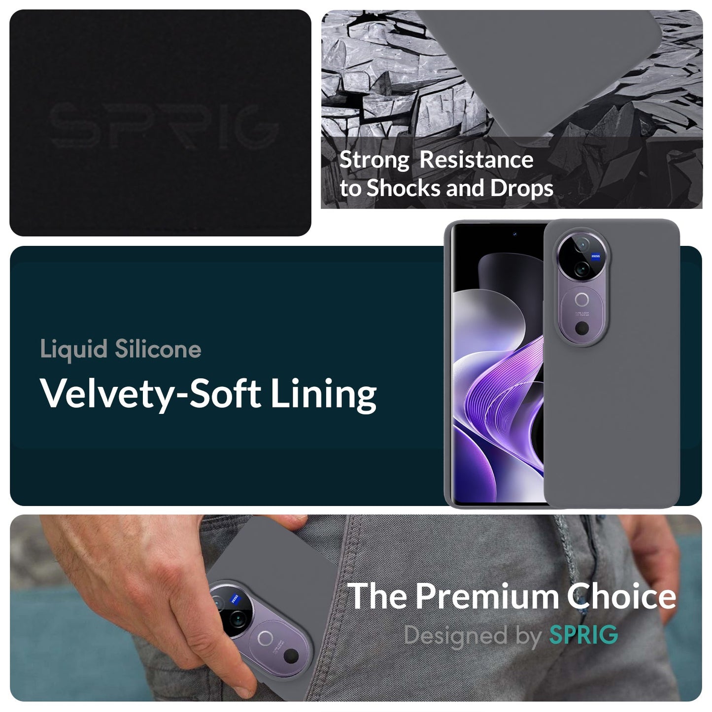 SilkTone (Liquid Silicone)-Dark Grey