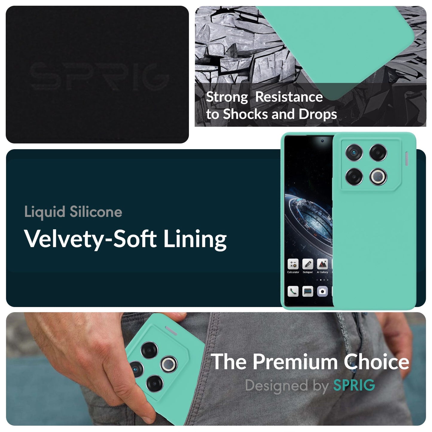 SilkTone-Turquoise Blue