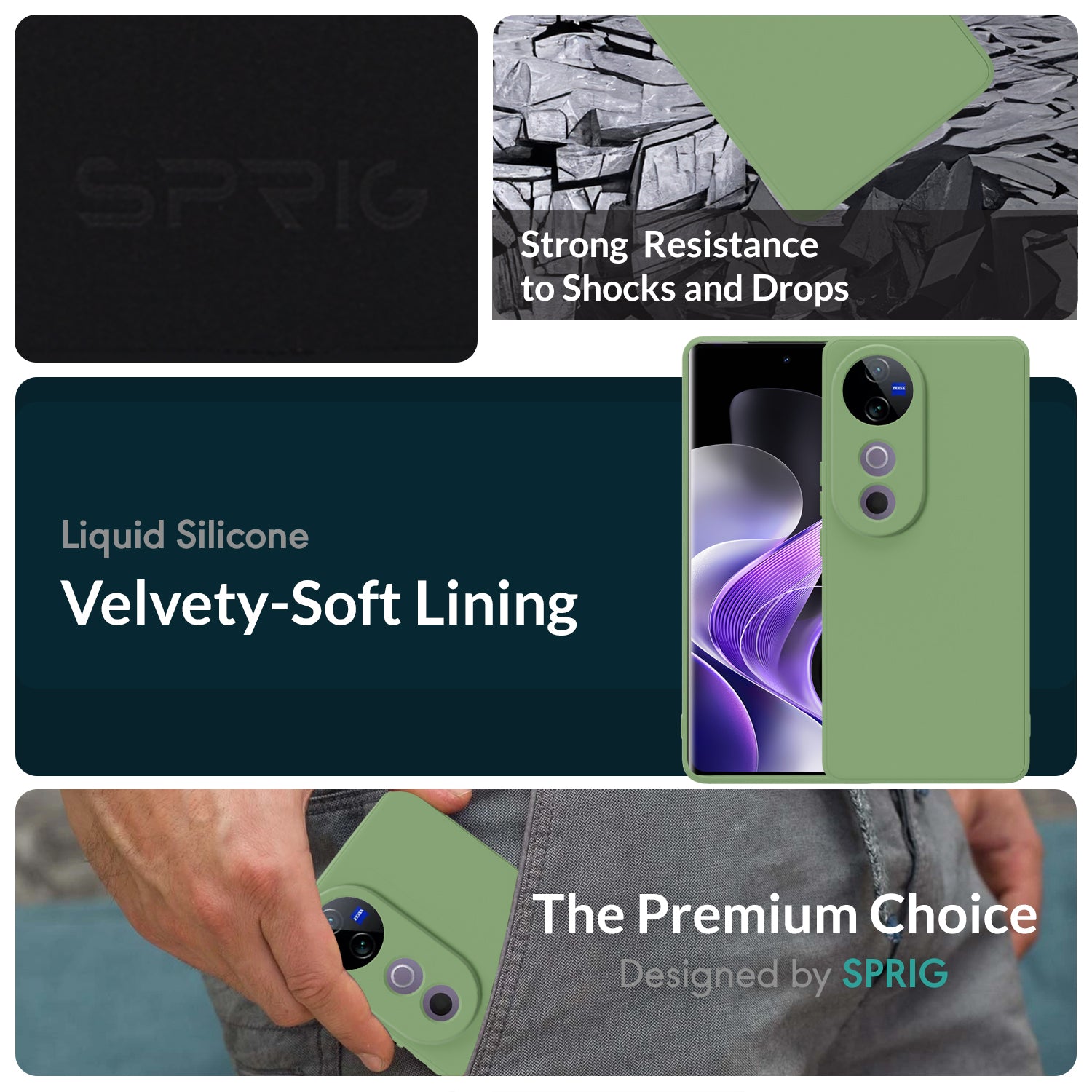 FlexTone (TPU Matte)-Mint Green