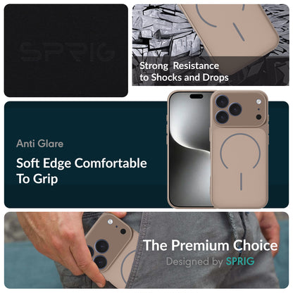 AntiGlareMag (PC Magsafe)-Rose Gold