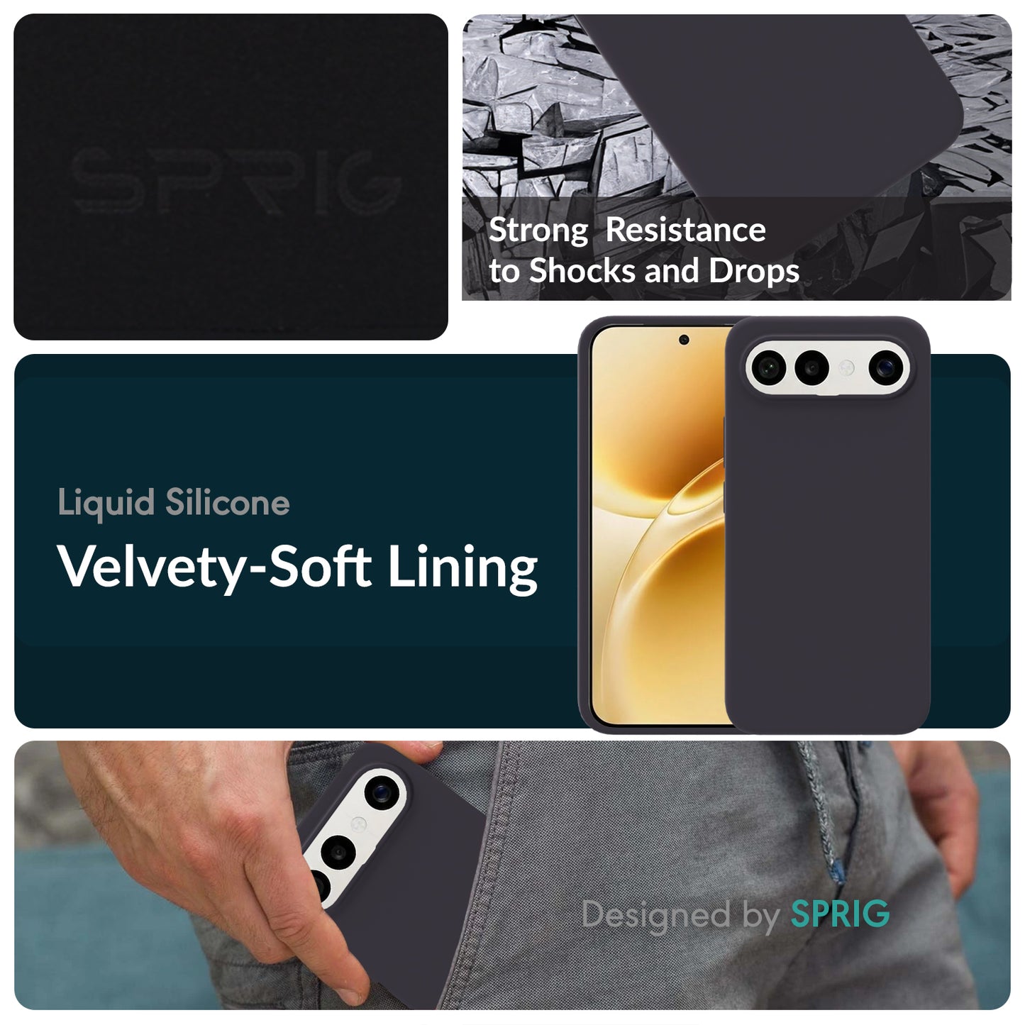 SilkTone (Liquid Silicone)-CharCoal Grey
