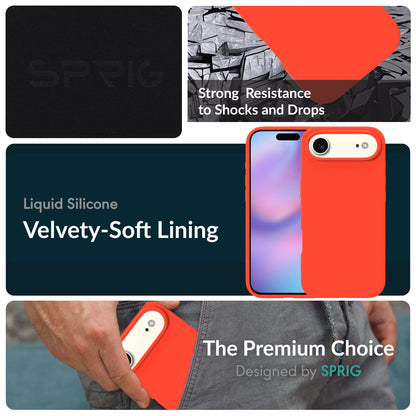 SilkMag (Liquid Silicone Magsafe)-Orange