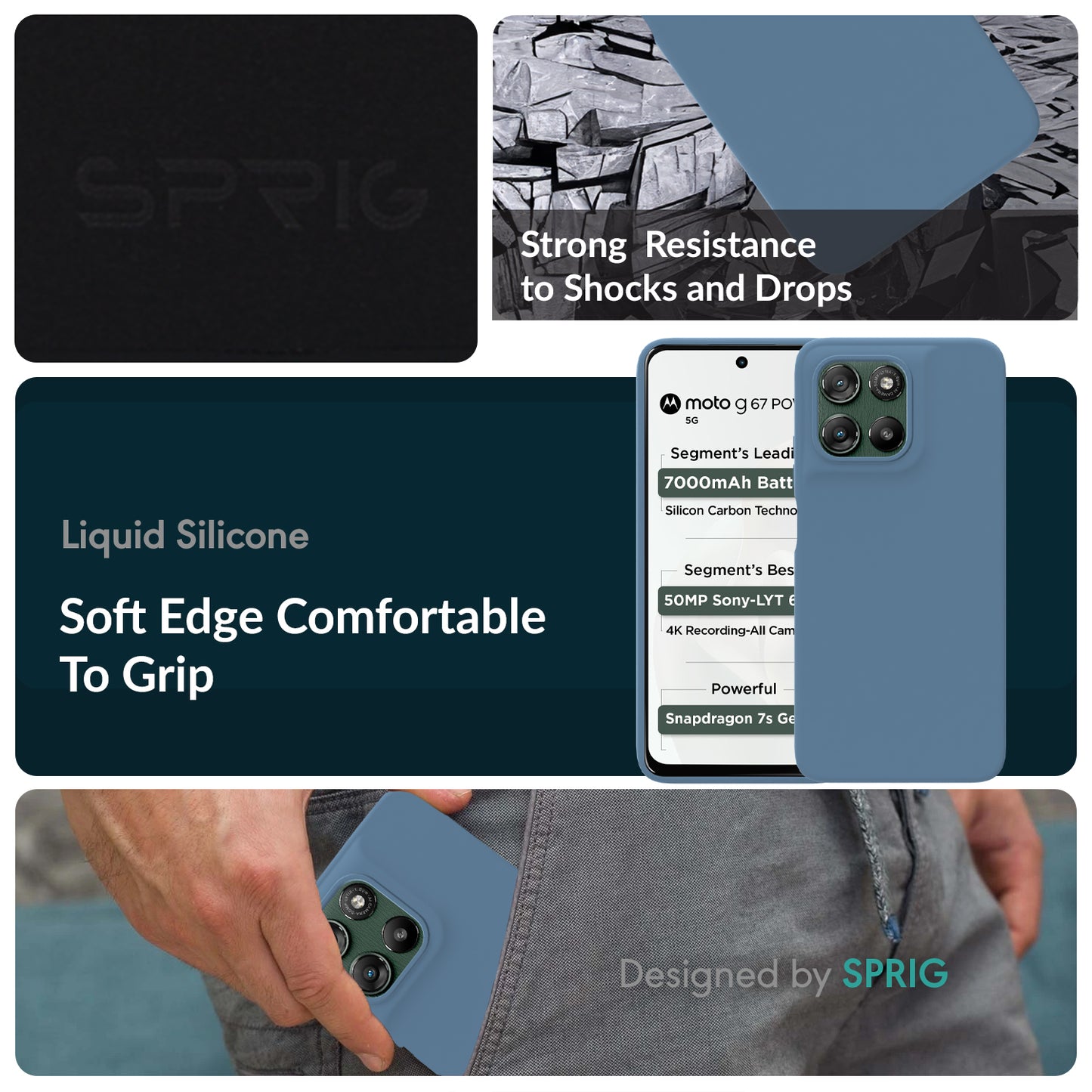 SilkTone (Liquid Silicone)-Denim Blue