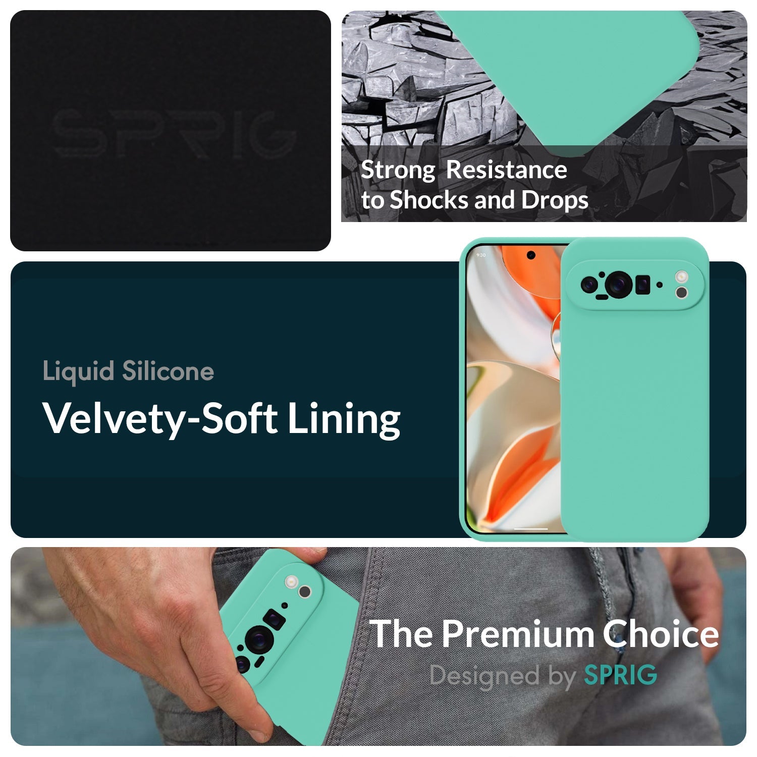 SilkTone-Turquoise Blue