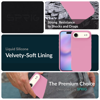 SilkMag (Liquid Silicone Magsafe)-Rose Pink