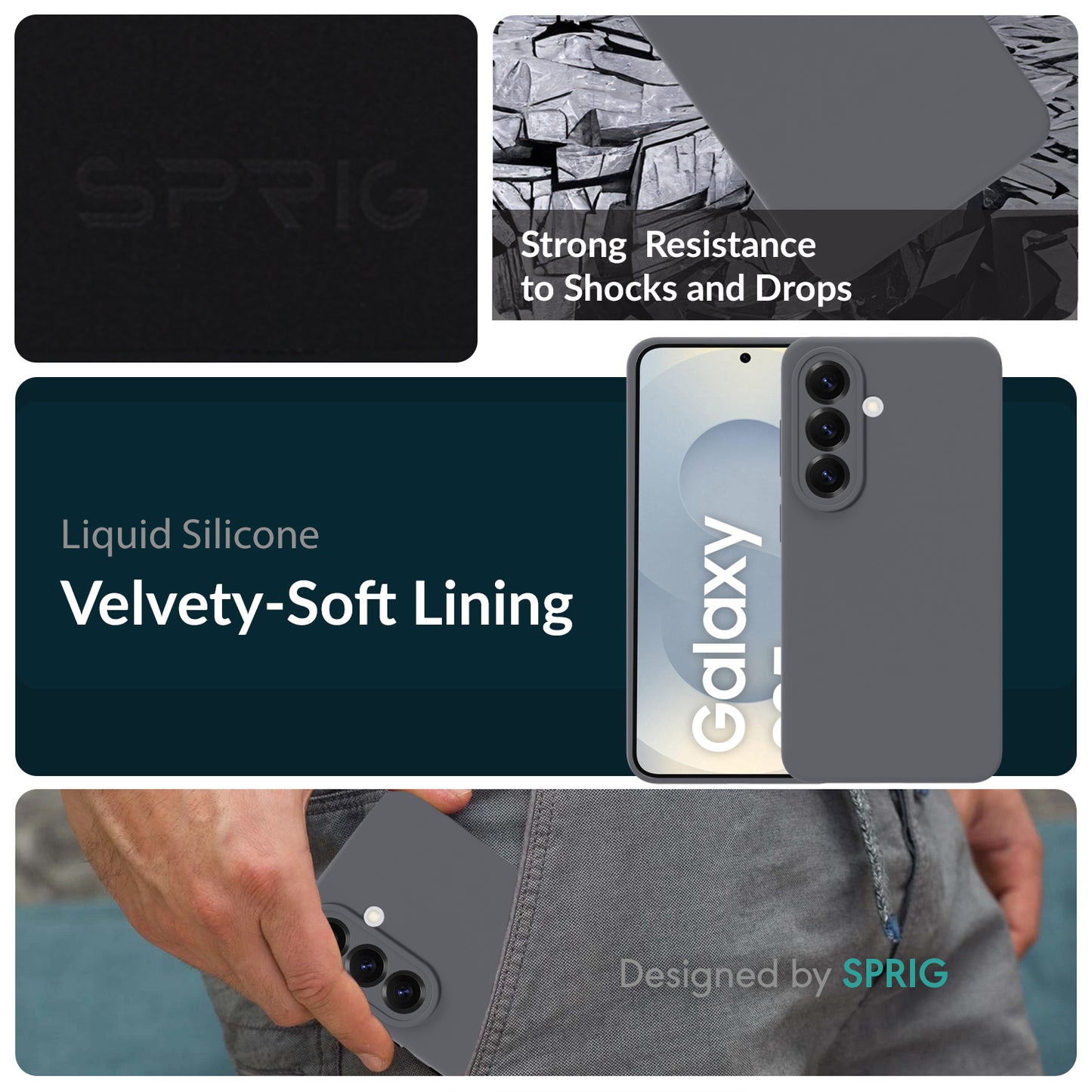 SilkTone (Liquid Silicon) CH-Dark Grey
