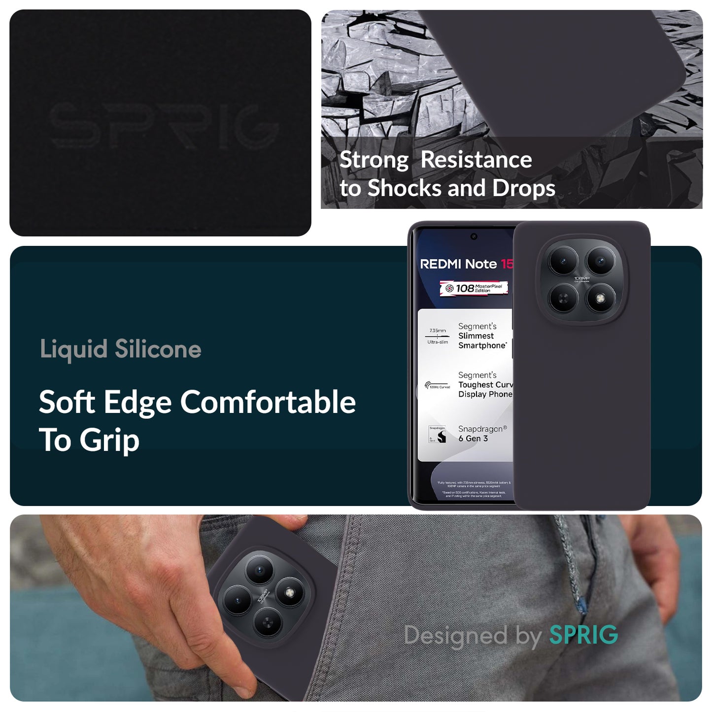 SilkTone (Liquid Silicone)-Charcoal Grey