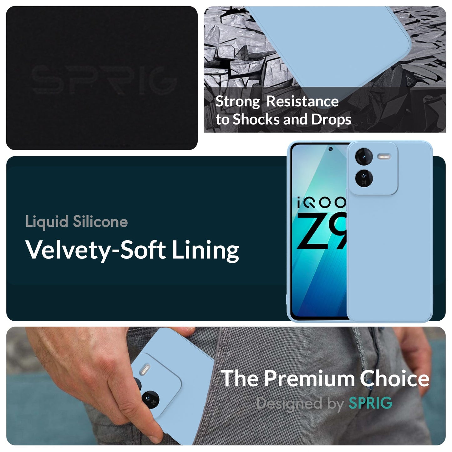 iQOO Z9 5G Back Cover Case