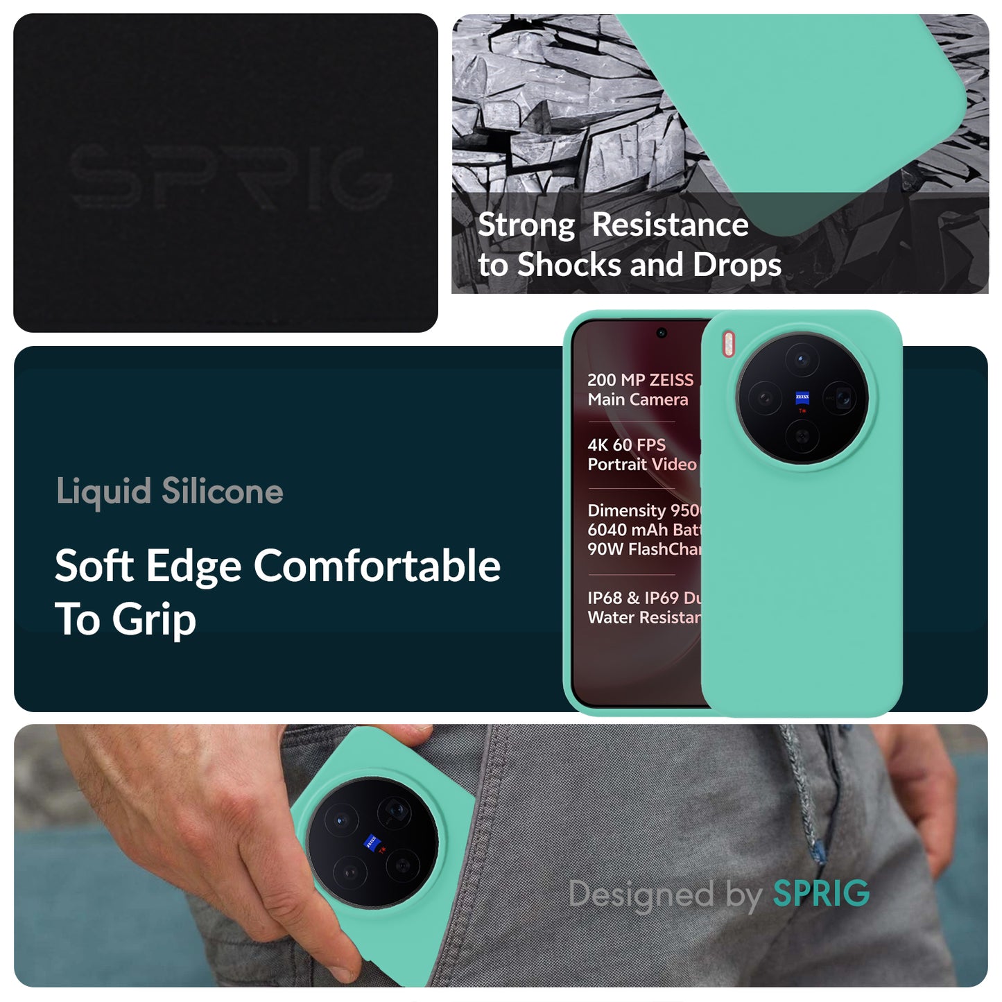 SilkTone-Turquoise Blue