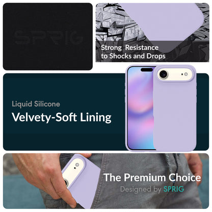 SilkMag (Liquid Silicone Magsafe)-Light Purple