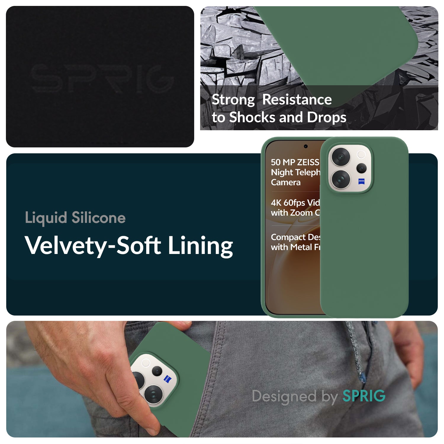 SilkTone (Liquid Silicone)-Forest Green