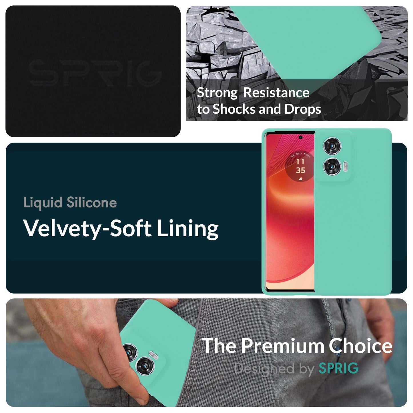 SilkTone-Turquoise Blue