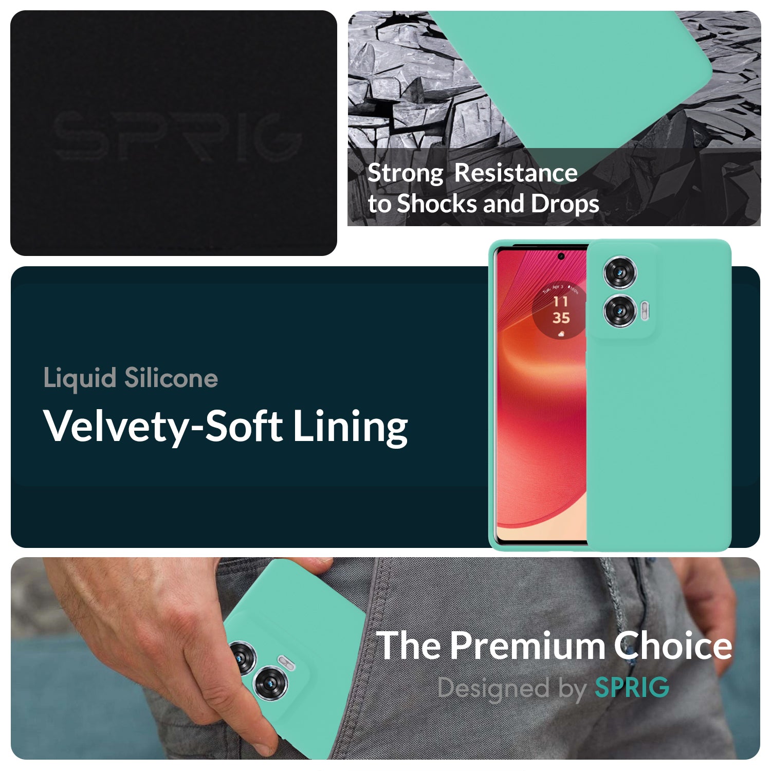 SilkTone-Turquoise Blue