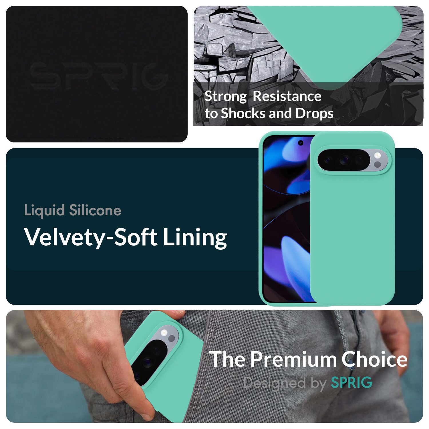 SilkTone-Turquoise Blue