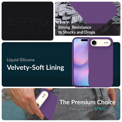 SilkMag (Liquid Silicone Magsafe)-Purple