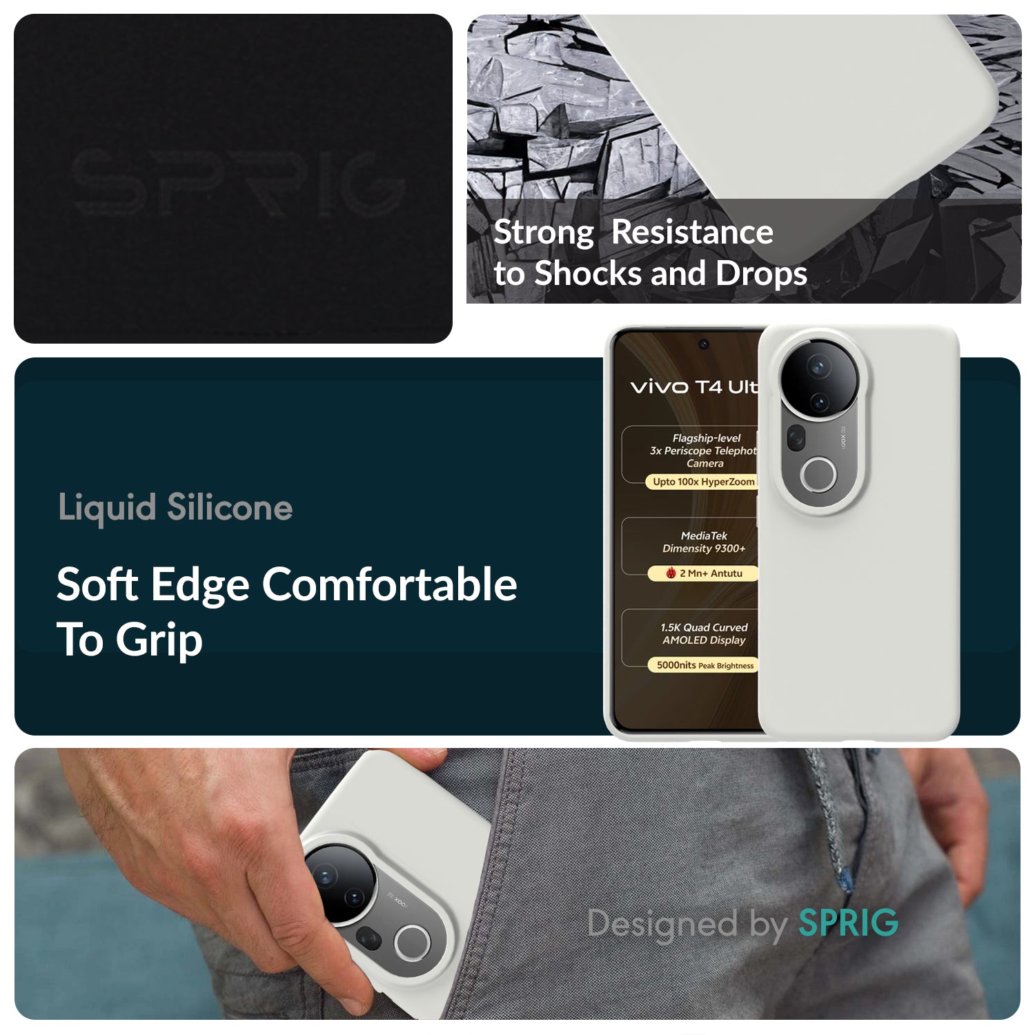 SilkTone (Liquid Silicone)-Light Grey