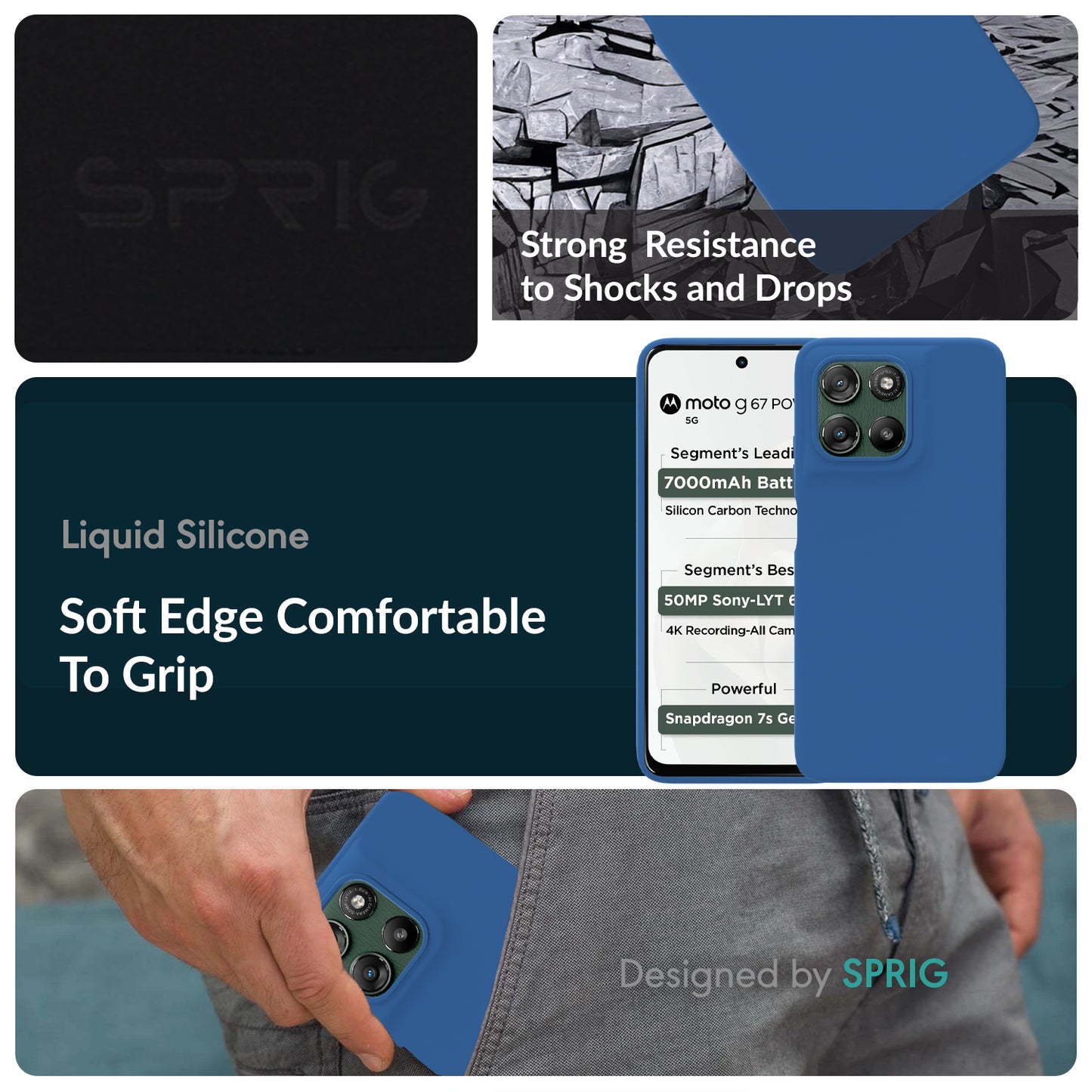 SilkTone (Liquid Silicone)-Navy Blue